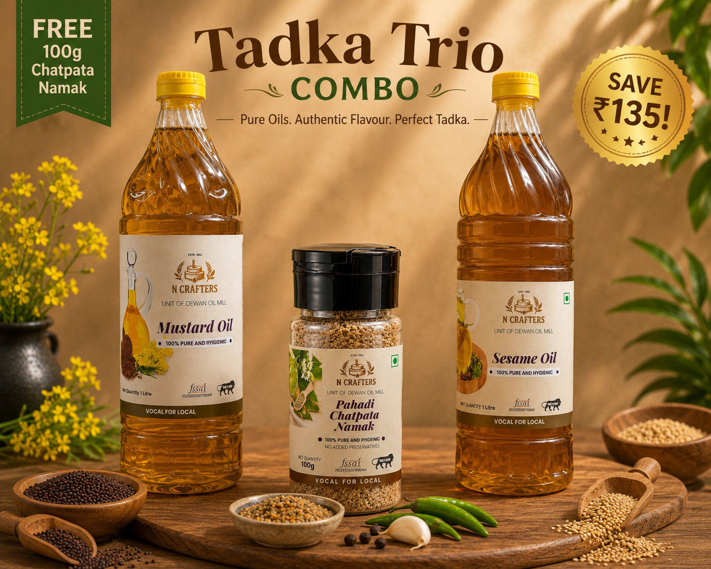 Tadka Trio Comboo